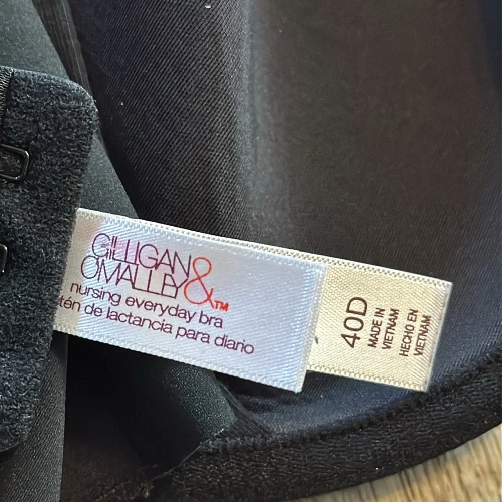 GILLIGAN &‎ O’MALLEY nursing bra-size 40D